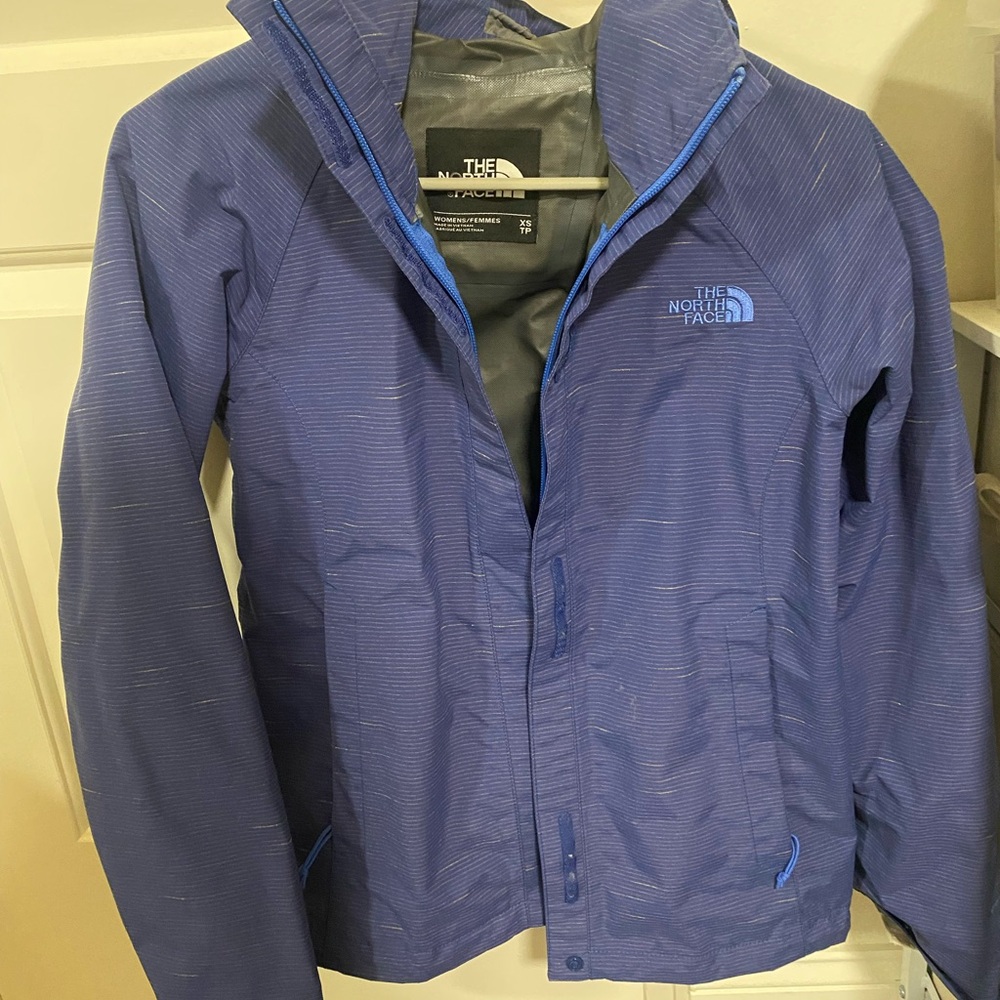 North face rain jacket XS